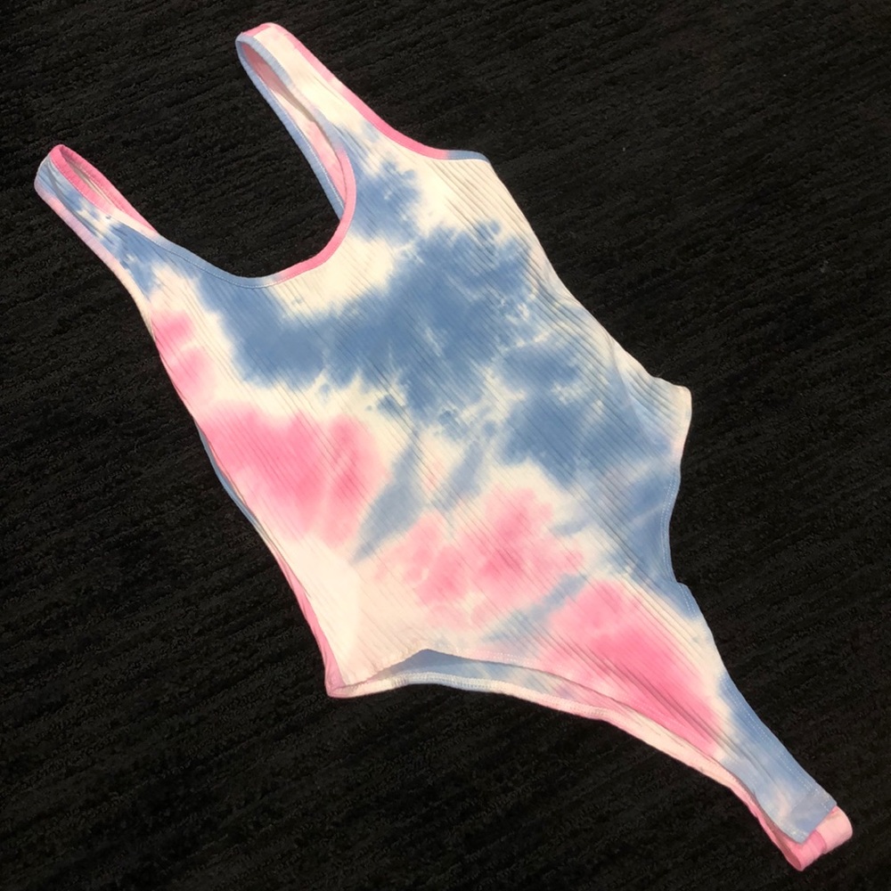 Tie Dye Bodysuit. Size Medium